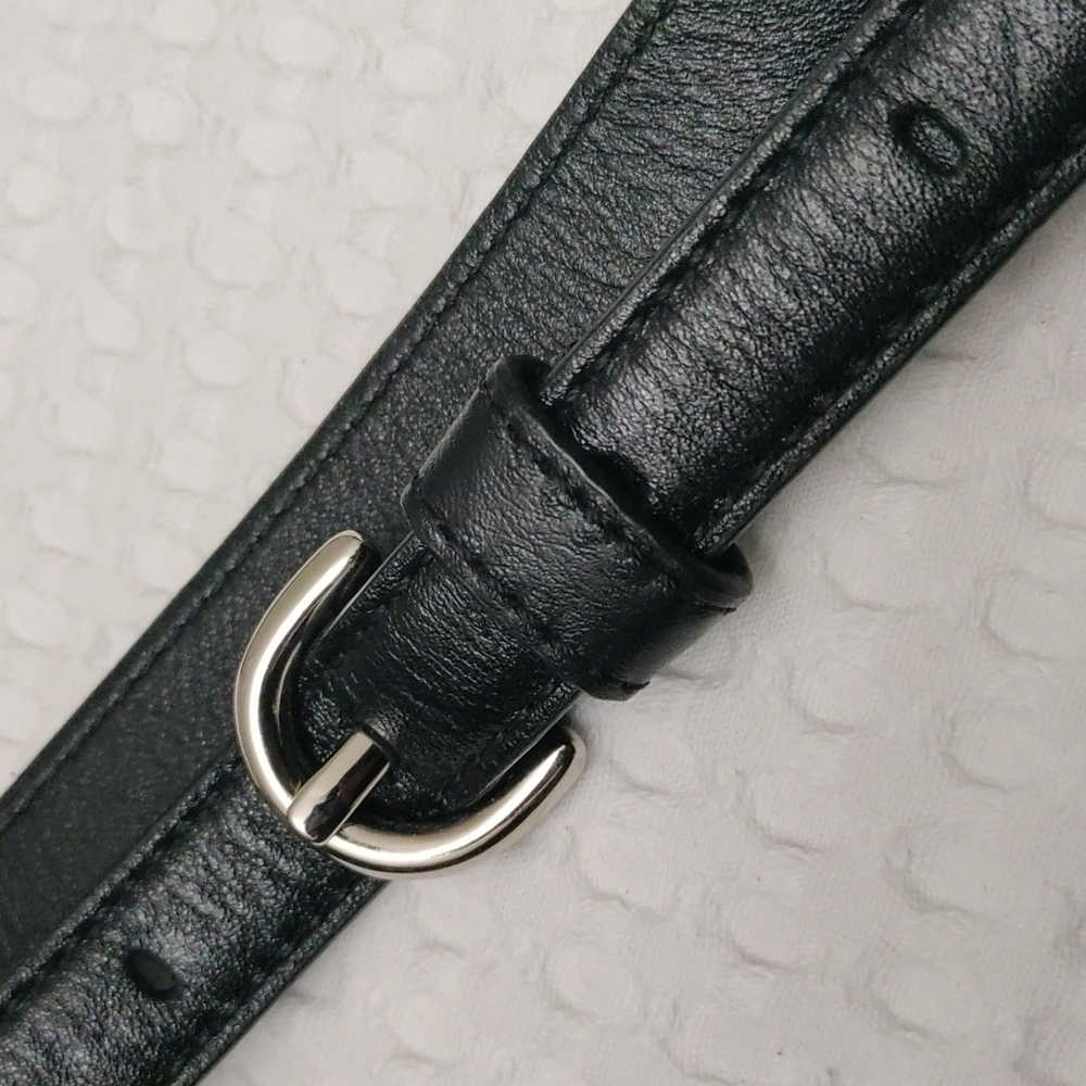 Coach Black/Brown Leather Shoulder Strap Bundle (2) - Picture 2 of 5